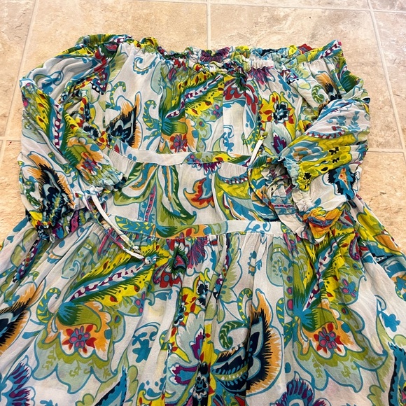 🌿 Anthropologie Maeve Off-Shoulder Top – Size S (Fits M) - Picture 2 of 9